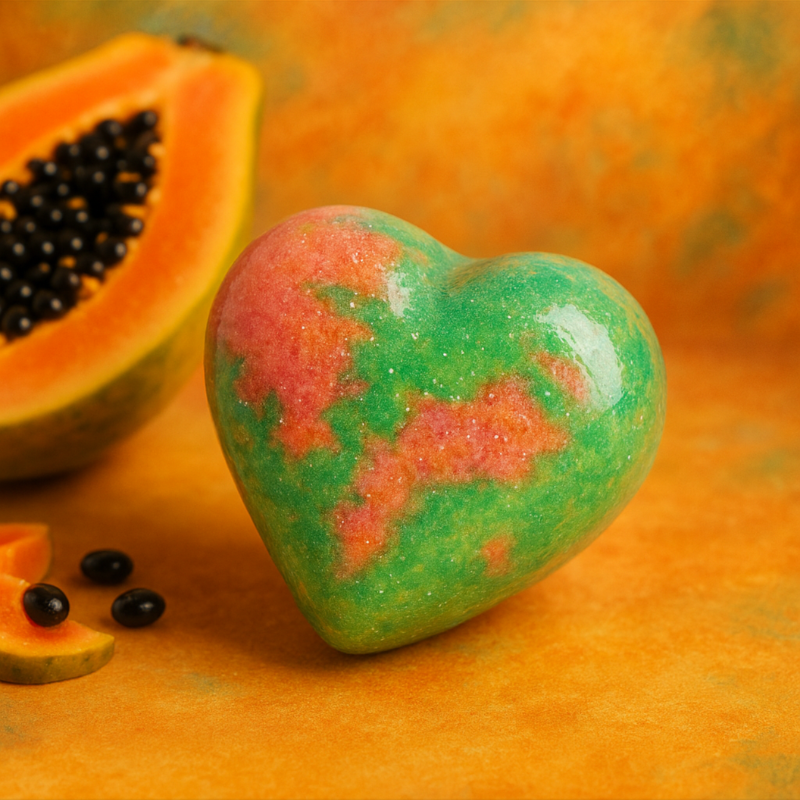 Cœur de Bain Papaye