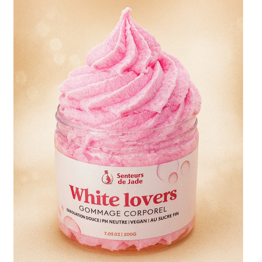 Gommage fouetté au sucre White Lovers