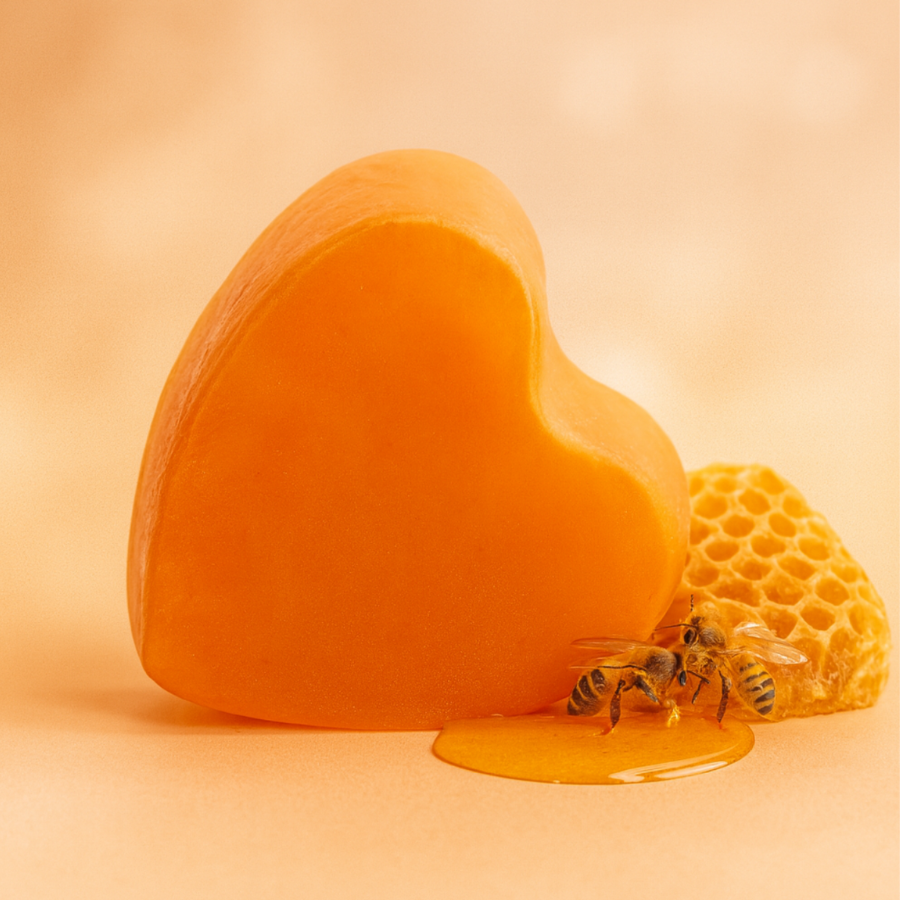 Savon Glycérine cœur Miel