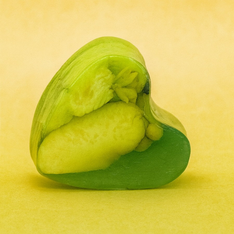 Savon Glycérine Cœur Ananas