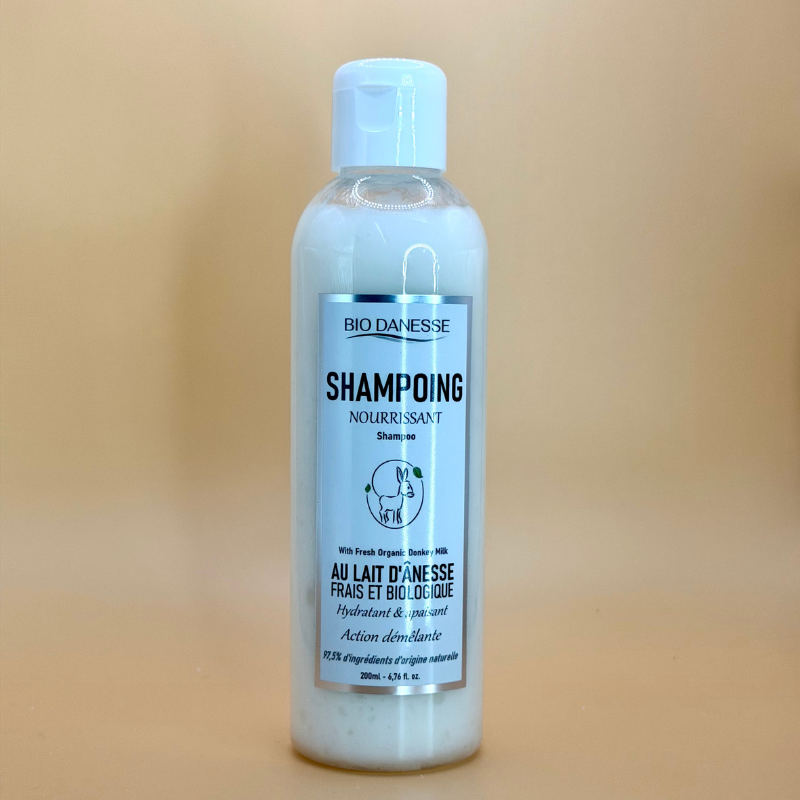 Shampoing au Lait d'Ânesse Certifié Bio