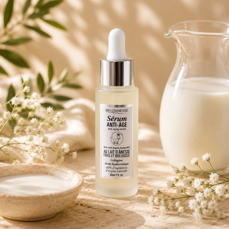 Sérum Anti Âge au Lait d'Ânesse Bio