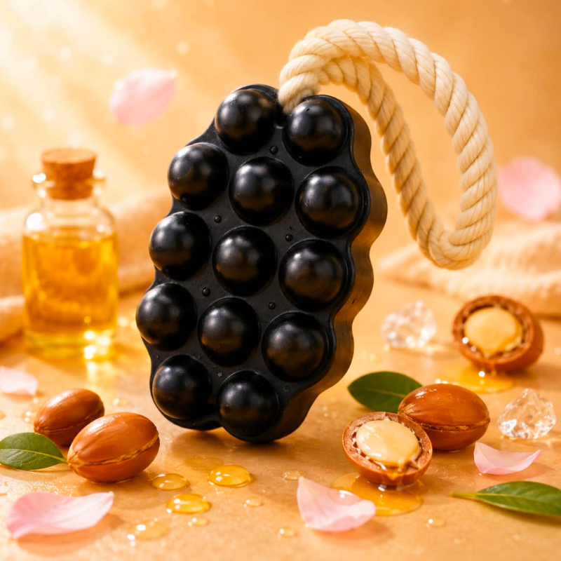Savon de massage à l'huile d'Argan