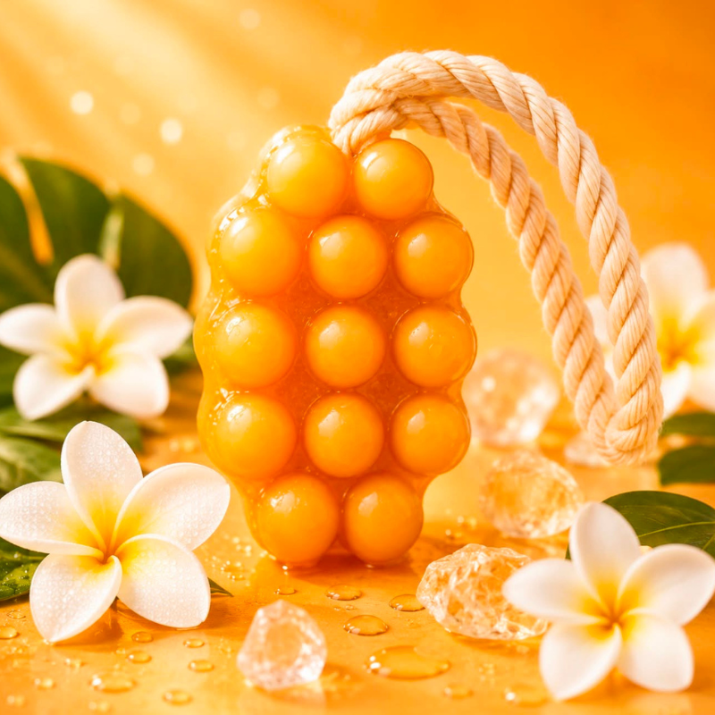 Savon de massage au Monoï