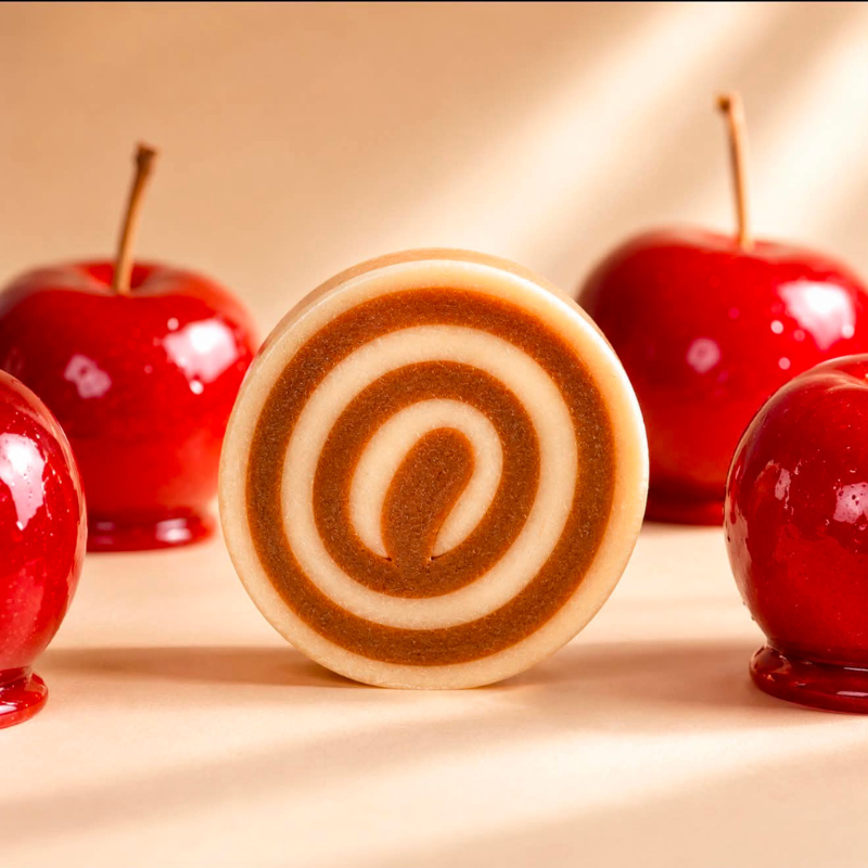 Savon Roulé Pomme d'Amour