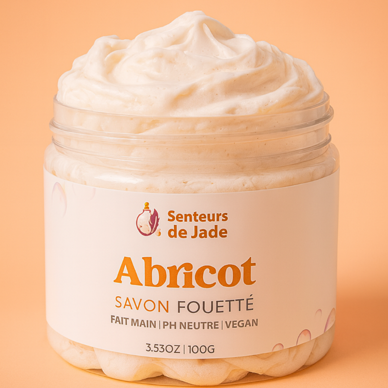 Savon fouetté Abricot