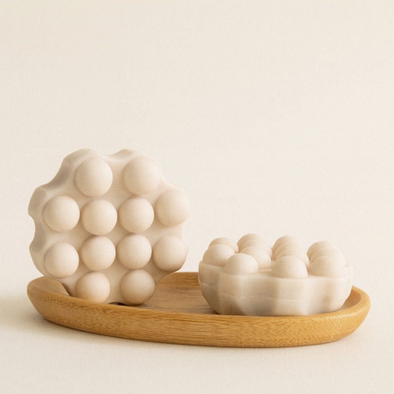 Shampoing solide avec picots Crème de Bambou Cheveux Gras