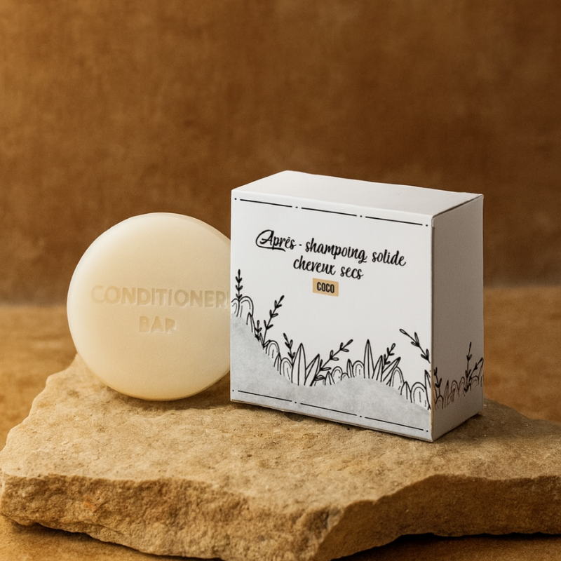 Après shampoing solide Coco (cheveux secs)