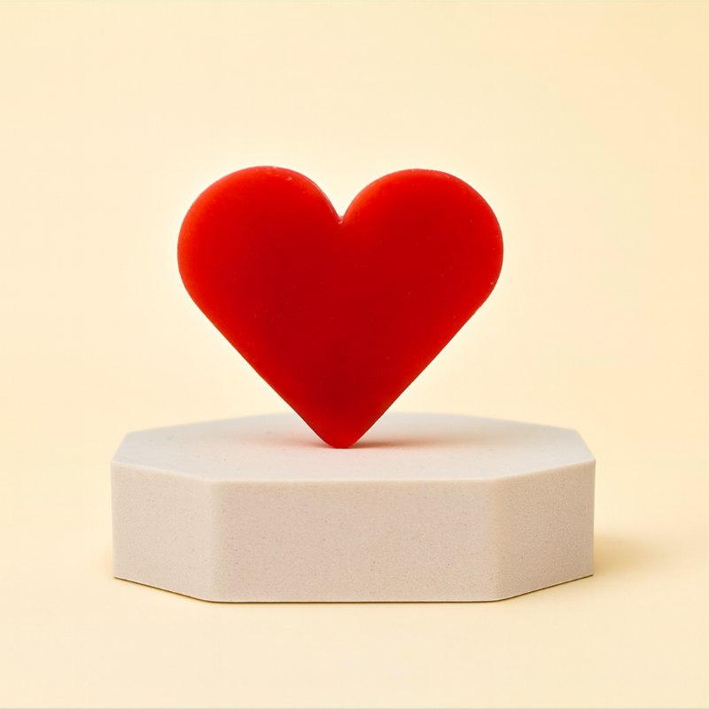 Mini Savon Cœur à la Framboise