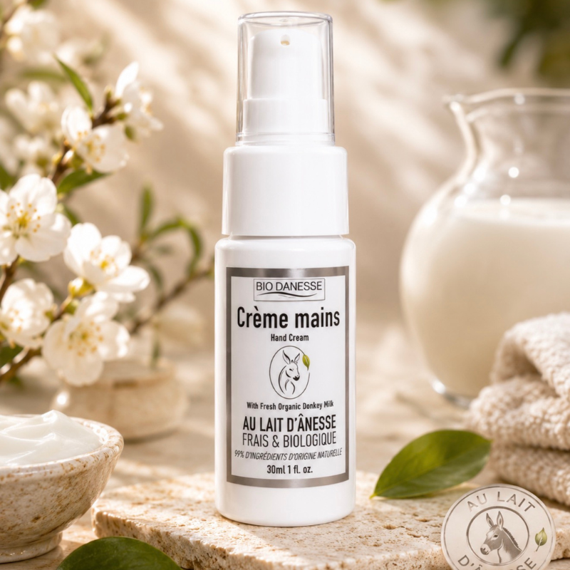 Crème Main Au Lait D'Ânesse Certifié Bio
