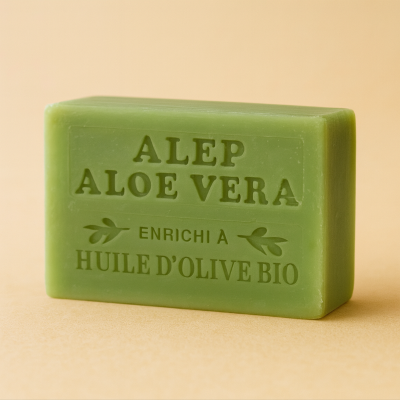 Savon d'Alep à l'Aloé Vera