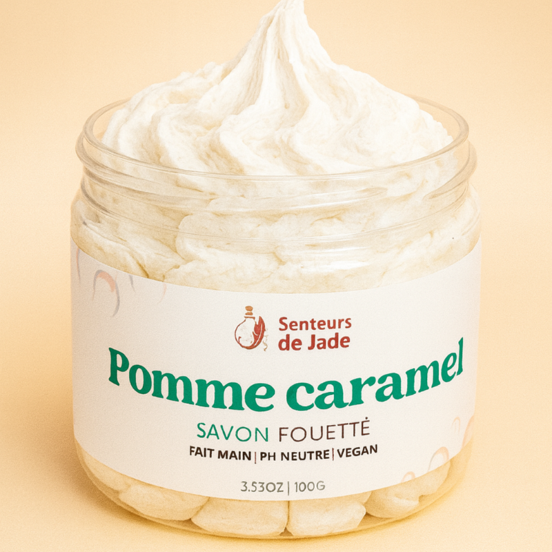 Savon fouetté Pomme Caramel