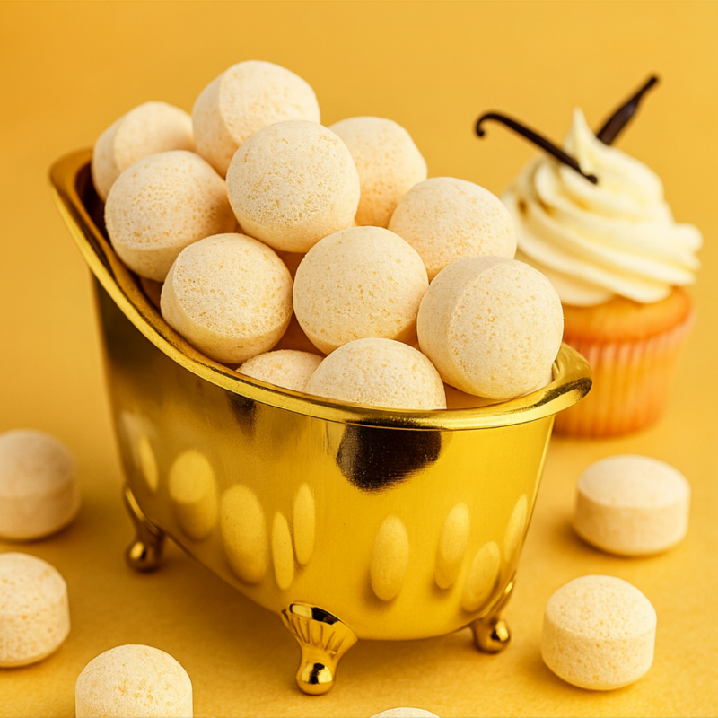 Mini billes Cupcake Vanille