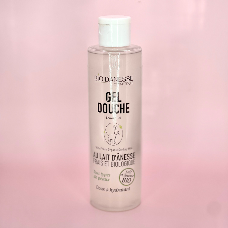 Gel douche au lait d'ânesse Certifié Bio