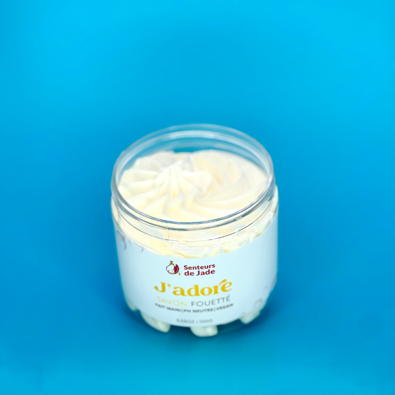 Savon fouetté J'Adore