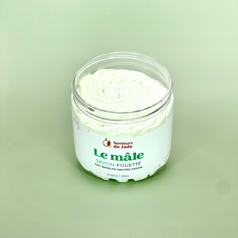 Savon fouetté Le Mâle
