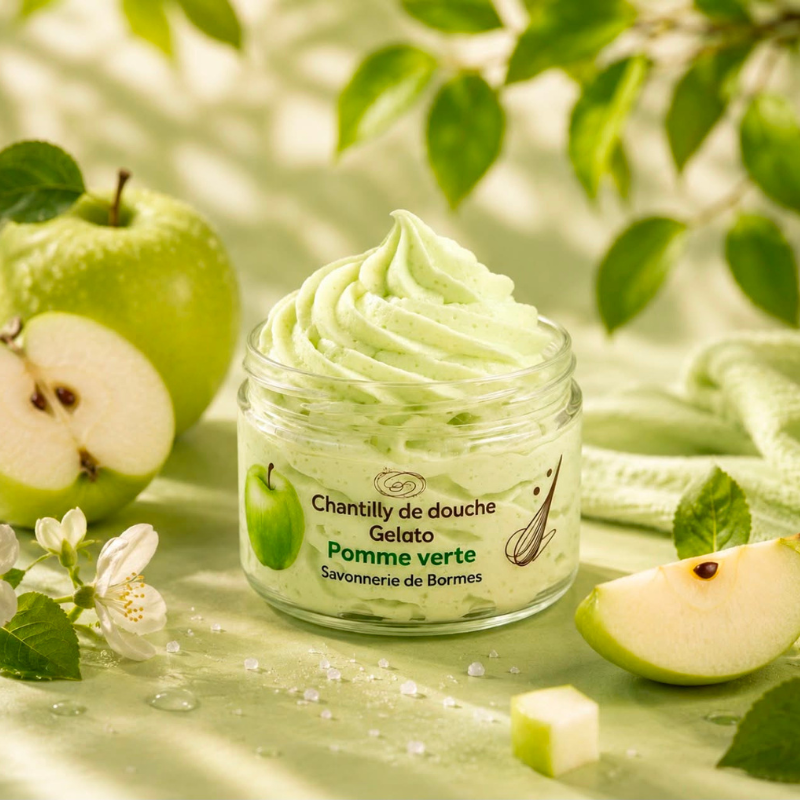 Savon Fouetté Pomme Verte