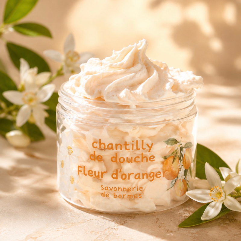 Savon fouetté Fleur d'Oranger