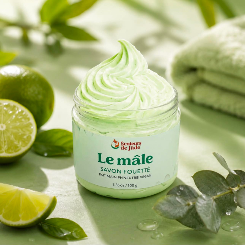 Savon fouetté Le Mâle