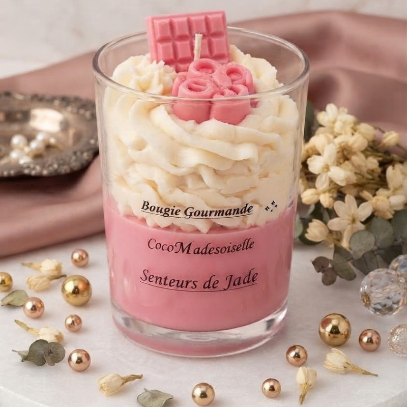 Bougie Gourmande Coco Mademoiselle (moyen)