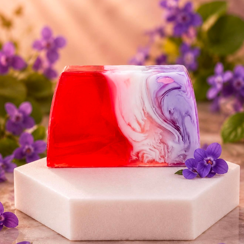 Savon artisanal Violette