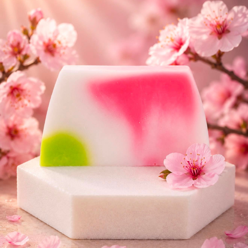 Savon artisanal Fleur de Cerisier