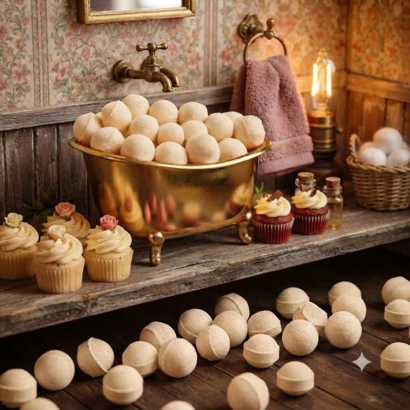 Mini billes Cupcake Vanille