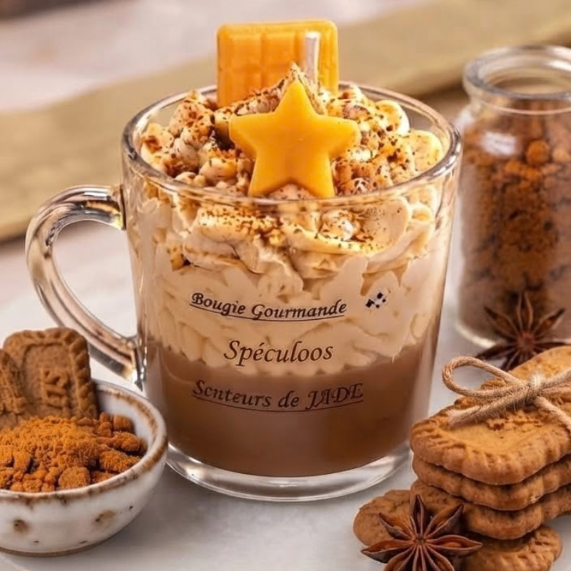 Bougie Gourmande Tasse Spéculoos