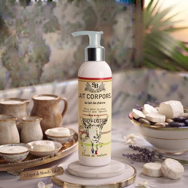 Lait corporel au lait de Chèvre Bio