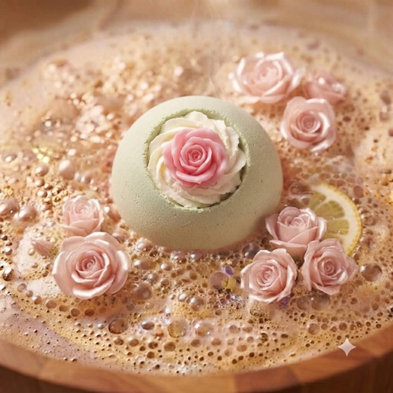 Bombe de Bain Thé Rose - 180g