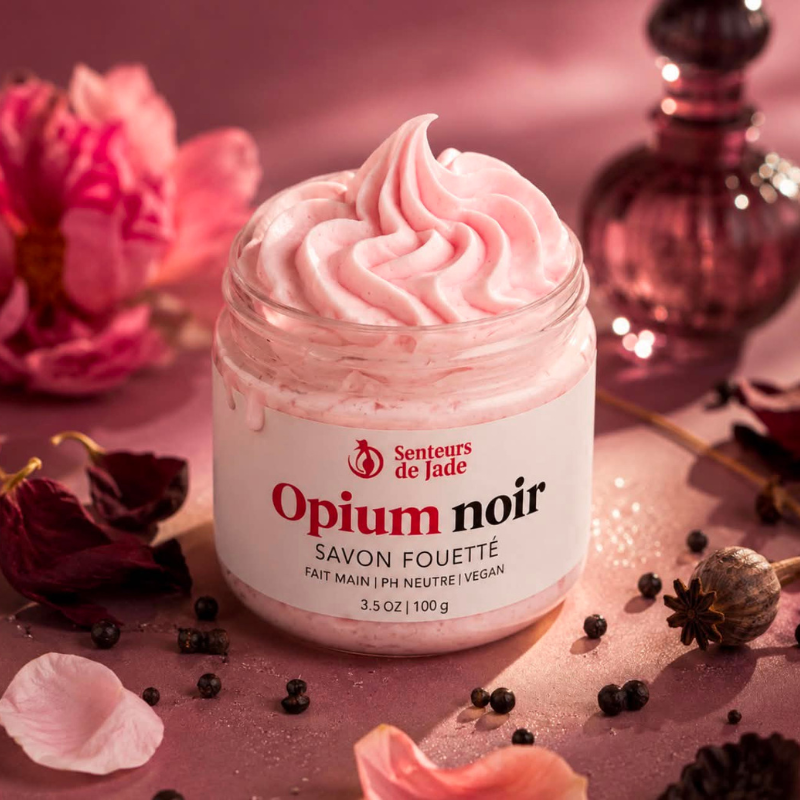 Savon fouetté Opium Noir