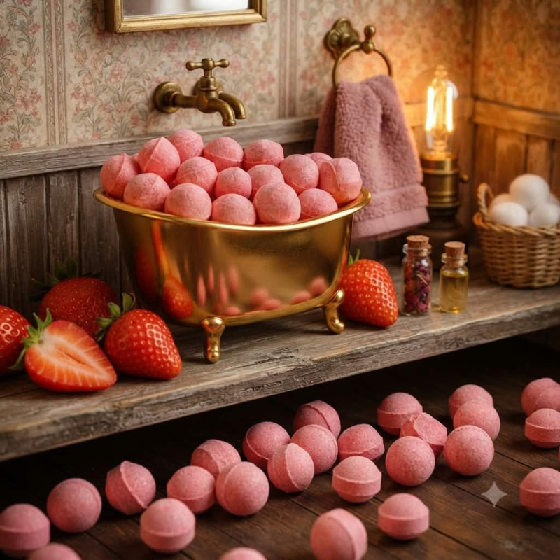 Mini billes Fraise