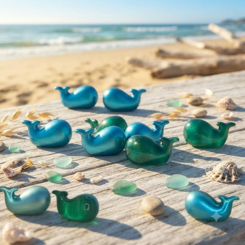 Perle de Bain Baleine au Jojoba
