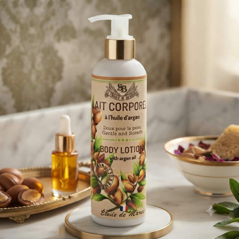 Lait corporel Huile d'huile d'Argan