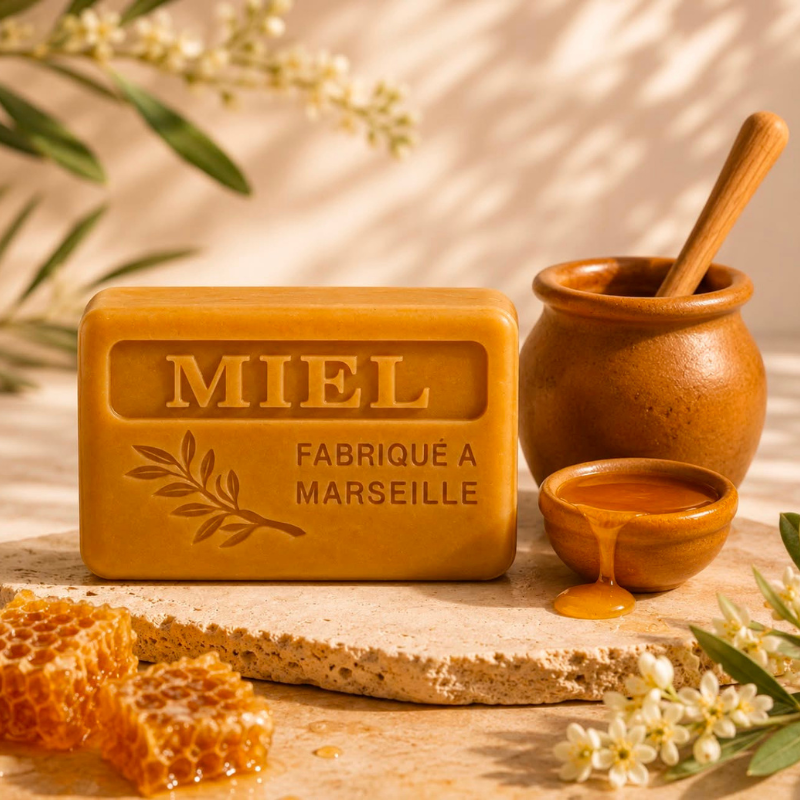 Savon de Marseille parfum miel