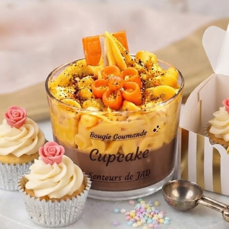 Bougie Gourmande Cupcake