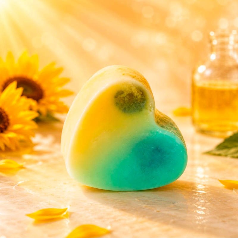 Savon glycérine cœur Sunlight