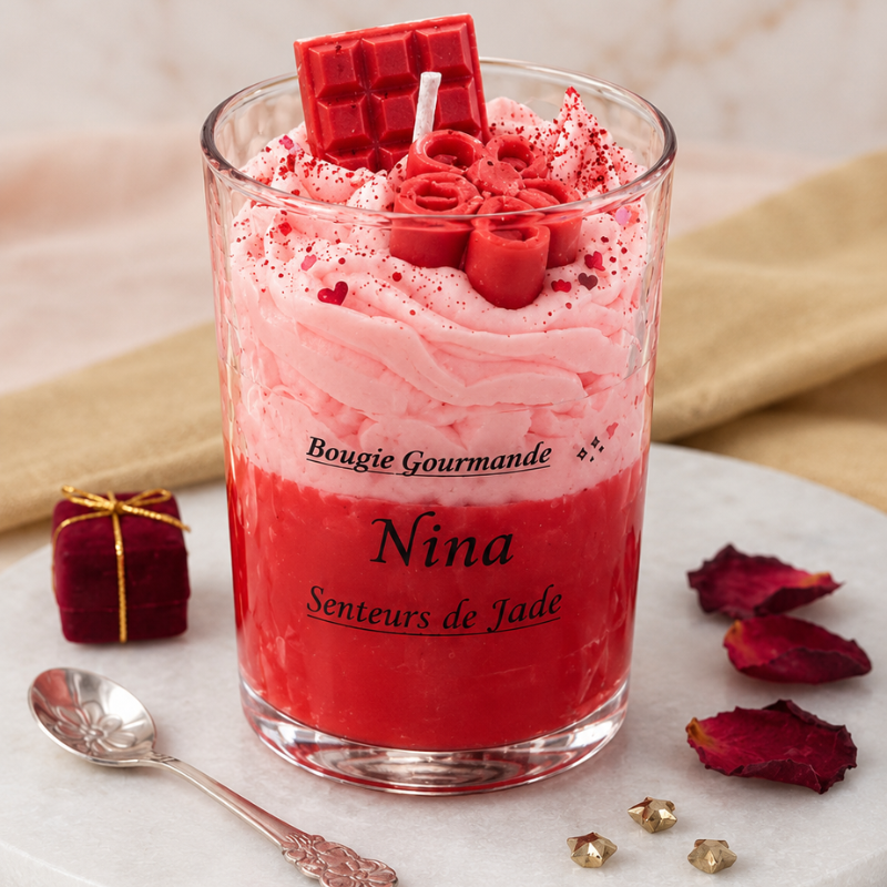 Bougie Gourmande Nina (moyen)