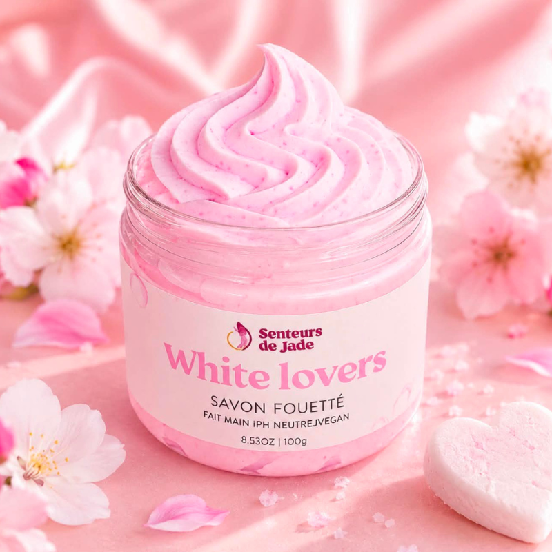 Gommage fouetté au sucre White Lovers