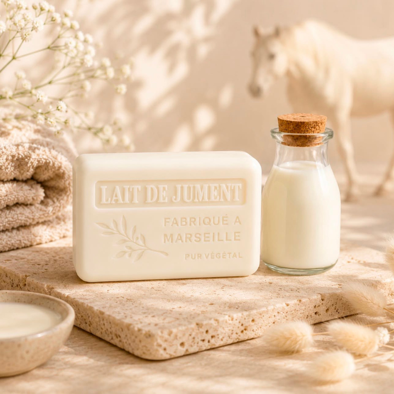 Savon de Marseille lait de jument BIO