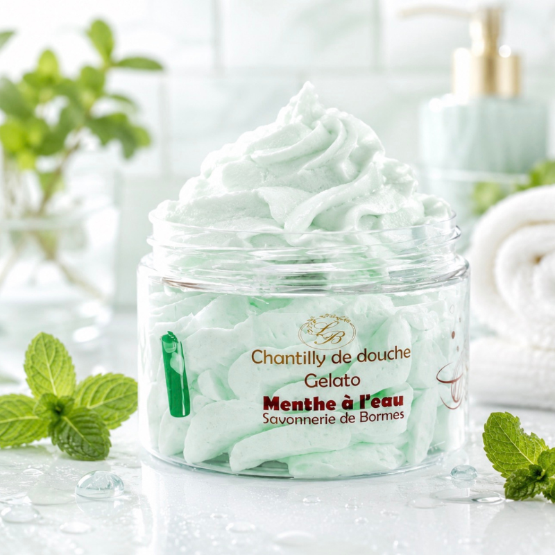 Savon fouetté Menthe à L'Eau