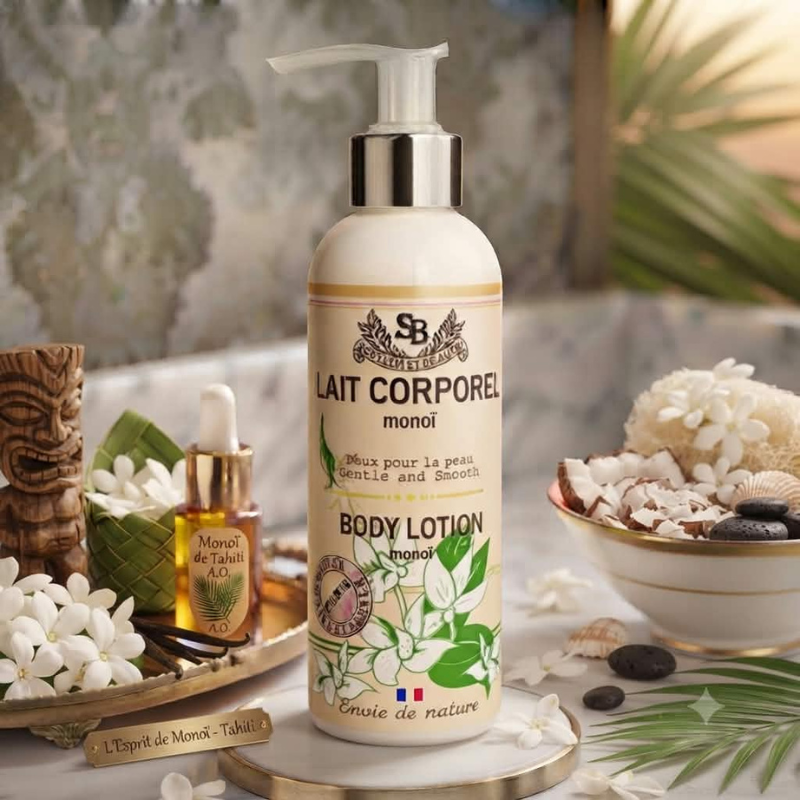 Lait corporel au Monoi