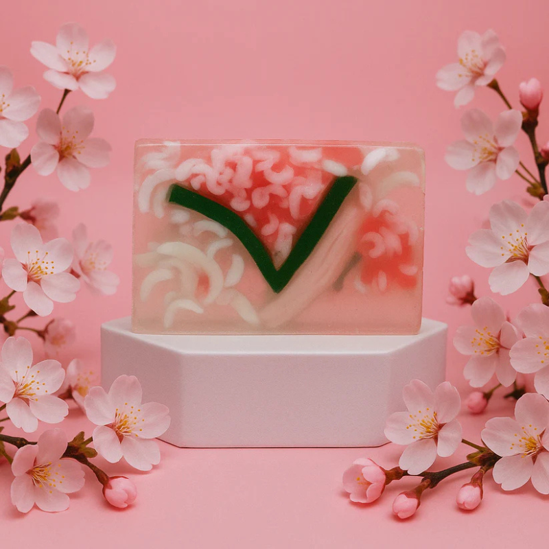 Savon artisanal Sakura
